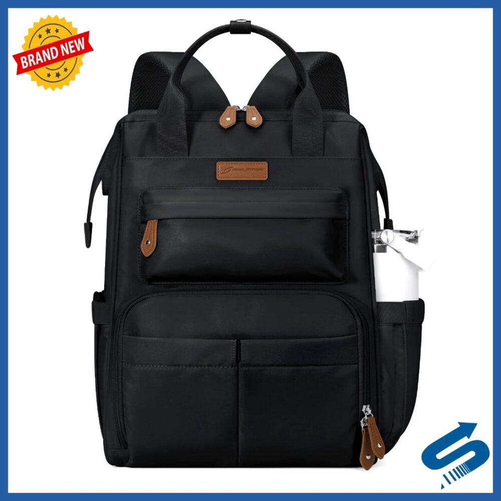 Large Capacity Laptop Backpack Waterproof Anti-Theft Travel Work Bag Luggage